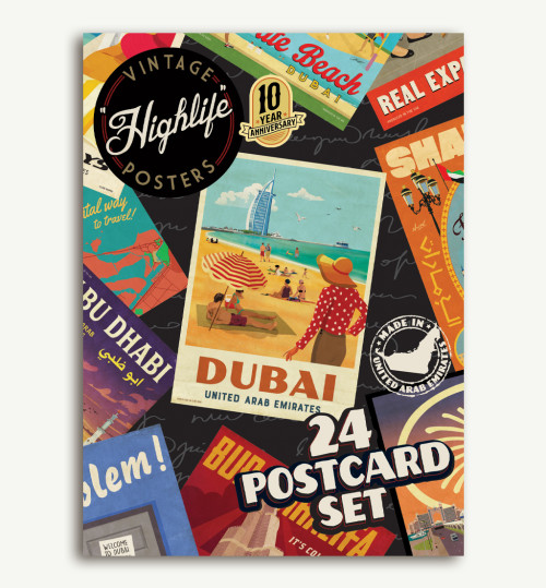 Box of 24 Postcards - Anniversary Edition